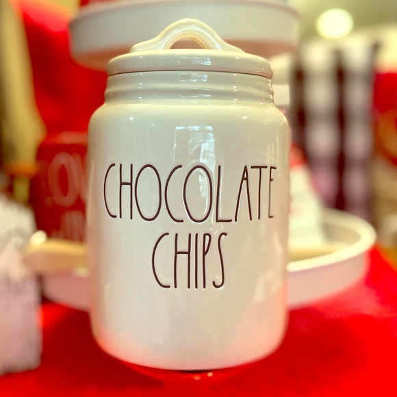 Rae Dunn chocolate chips canister - Picture 1 of 1